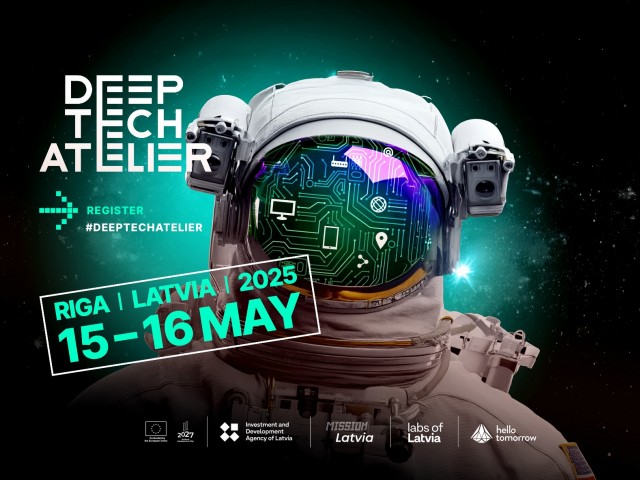Deep Tech Atelier 2025 astronaut campaign key visual